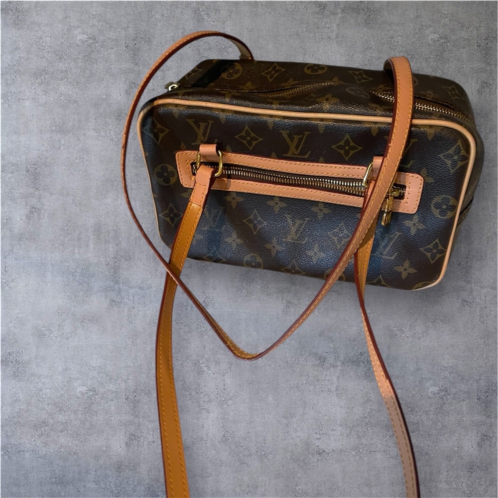 Brown Monogram  Bag in Brown and Tan
